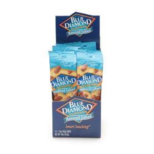 Blue Diamond Almonds, 1.5oz tubes, 12 ea  
