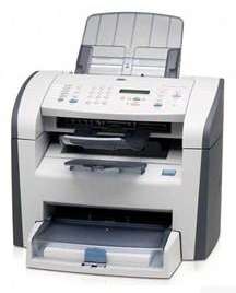 The HP LaserJet 3050 All in One prints, copies, faxes, and scans  all 