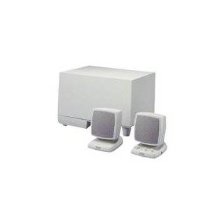  pc multimedia speaker system 40 watt total white by altec lansing