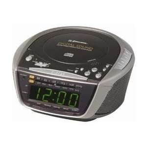   Radio CKD9906 AM/FM Stereo Dual Alarm Clock Radio with Programmable CD