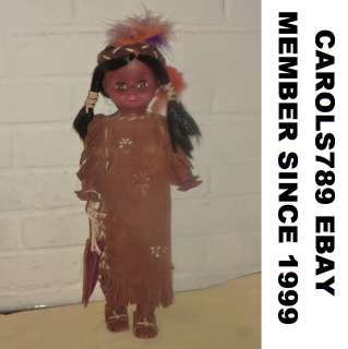   Canada 17 American Indian Doll Vintage Ethnic Culture 174T  