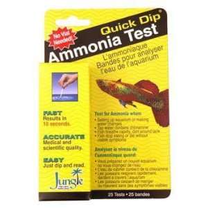  Ammonia No Vial Quick Dip Test Strips 25 Ct   Tk351 