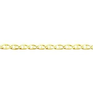  14 karat gold Anchor Chain Bracelet 8.25 Jewelry
