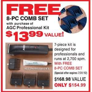  Andis Clipper Kit w/FREE Comb Set
