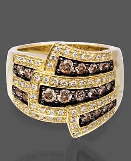 Le Vian 14k Gold Ring, Chocolate Diamond Wrap (1 ct. t.w.)   Jewelry 