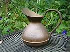 Vintage Copper and Brass Pitcher   Made in Holland