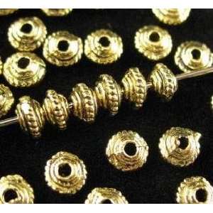  Bead Antique Gold Lead Safe Pewter   25 Beads Arts, Crafts & Sewing
