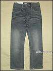 NWT Boys Gap Kids 1969 Straight Denim Jeans Size 5 Regular  
