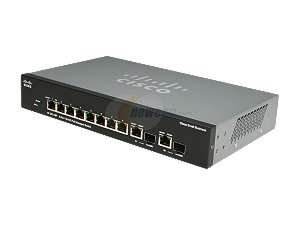    Cisco SF302 08P (SRW208P K9 NA) 8 port 10/100 PoE Managed 