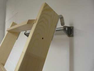 Dolle Straight Flight Wooden Fixed Loft Ladder  