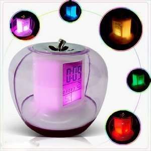   Clock Apple Clock/natural Timer Sound Clock/calendar Creative Alarm