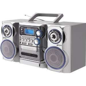   Audio System with CD Player, Cassette Deck, and AM/FM Tuner