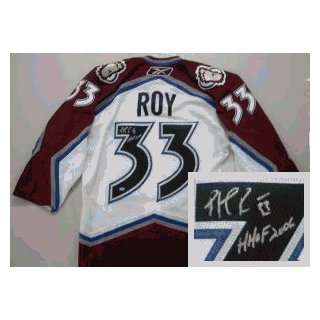 All About Autographs Aaa 76061 Patrick Roy Colorado Avlanche NHL Hand 
