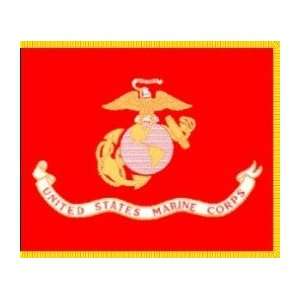   Corps Flag DBL for Parades & Display w/ Fringe Patio, Lawn & Garden