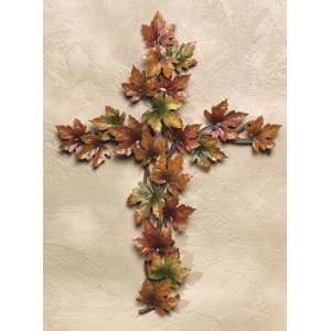 Fall Leaves Cross   Party Decorations & Wall Decorations  