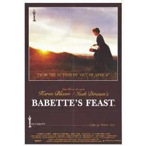  Babettes Feast Movie Poster (27 x 40 Inches   69cm x 