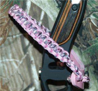 Baby Pink Camo Bow Sling fits all Ladies & Youth bows  