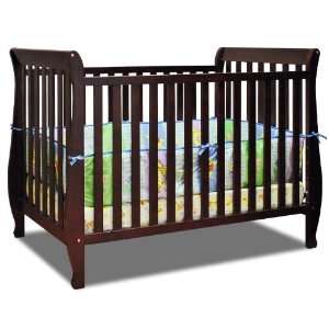  Baby Mile Hannah 4 in 1 Convertible Crib with Toddler Rail Baby