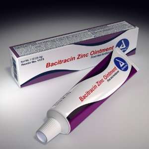  Dynarex Bacitracin Zinc Ointment, 1 oz Tube Health 