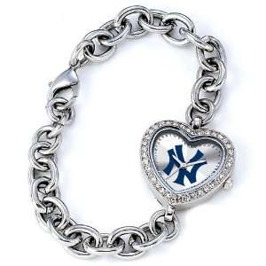 Pinstripe Logo New York Yankees Heart Watch  Sports 