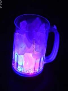 LIGHT UP LED FLASHING SHOT GLASS BARWARE GLASSES RAVE  