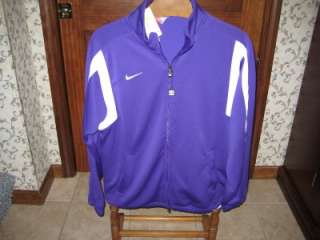 BRAND NEW NIKE WARM UP JACKET WITH DRY FIT MENS MEDIUM PURPLE 