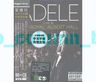 ADELE Live At The Royal Albert Hall (2011) CD+BD DVD w/OBI RARE  