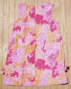 LILLY PULITZER Poddy Pink Party Animals Shift Dress 4  