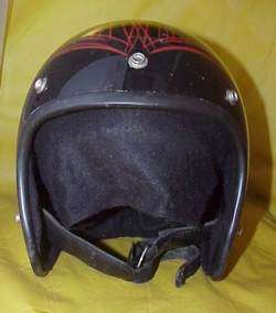 Vintage old Bell Compact II Motorcycle Helmet  