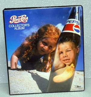 Pepsi Cola Collectors Album Trading Card Binder  