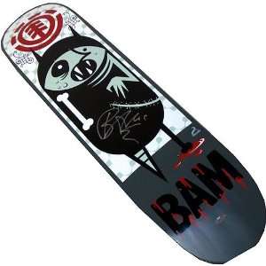  Bam Margera Element/BAM Savage Skateboard Deck Sports 