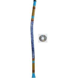   Store Decorative Didgeridoo Blue Lagoon 1.5 Inch Musical Instruments