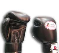 Green Boxing Gloves MMA Thai Kick SIZE 6 , 8 , 10 OZ  