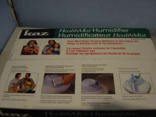 This is a brand new humidifier in its original box. The box is torn 