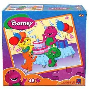  Barney & Friends 48 Piece Puzzle   Birthday Cake Toys 