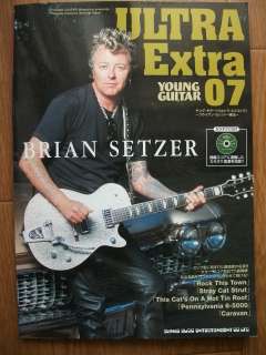 BRIAN SETZER ULTRA EXTRA 07 JAPAN GUITAR TAB w/CD NEW  