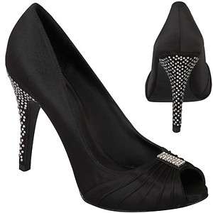 Brianna Leigh Isabella Womens Bridal Heels Pumps Shoes  