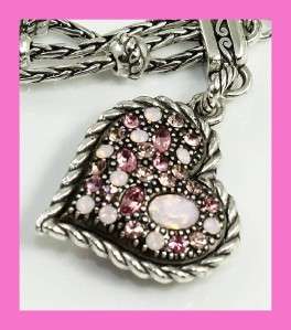 Brighton POWER OF PINK Breast Cancer 2011 Bracelet NWT Pouch  