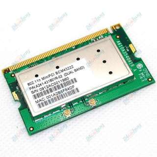 Broadcom BCM43222 mini PCI 802.11a/b/g/n Wireless Card 300Mbps New 