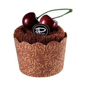  Wash Cloth Gift Cupcake Cherry by Le Patissier(LPS 36 