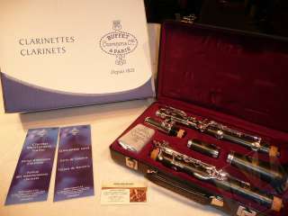 Buffet Crampon E11 A Key Silver Plated Intermediate Clarinet Outfit 