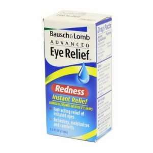 Bausch & Lomb Advanced Eye Relief Lubricant/Redness Reliever Eye Drops 