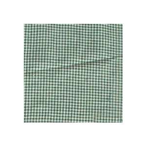   Green and White Gingham Checks Bed Skirt / Dust Ruffle