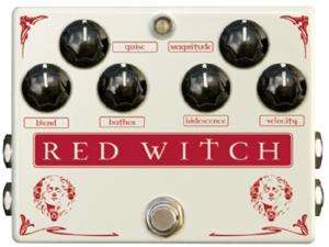    Red Witch Medusa Chorus Tremolo Effects Pedal