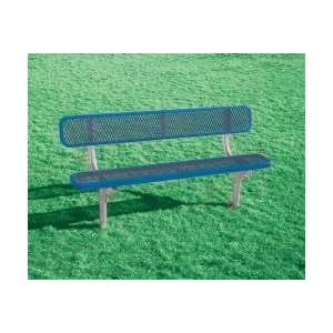  Permanent Coated Steel Benches