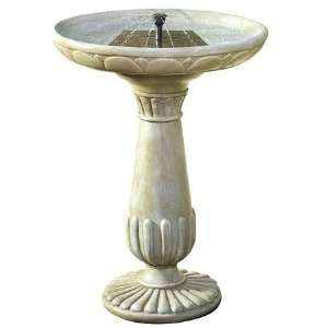  Portsmouth Solar Birdbath Patio, Lawn & Garden