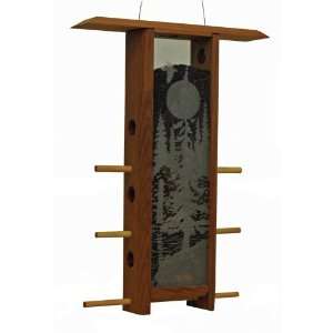  Schrodt Tranquil Forest Teahouse Bird Feeder Patio, Lawn 