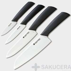 Inch Sakucera Ceramic Knife Chefs Cutlery Set Blade 