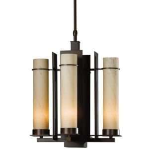   Four Light Chandelier with Glass Options ,Finish Black,SizeLarge