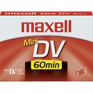    New MINI DV TAPE, MAXELL DVM 60, BLANK   298017 Electronics